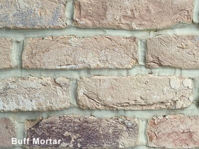 Old Lambeth Brickslip buff Mortar