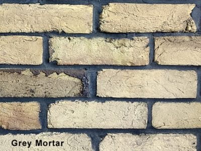 Yellow Stock Grey Mortar